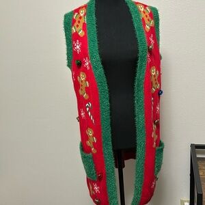 Size medium Christmas vest